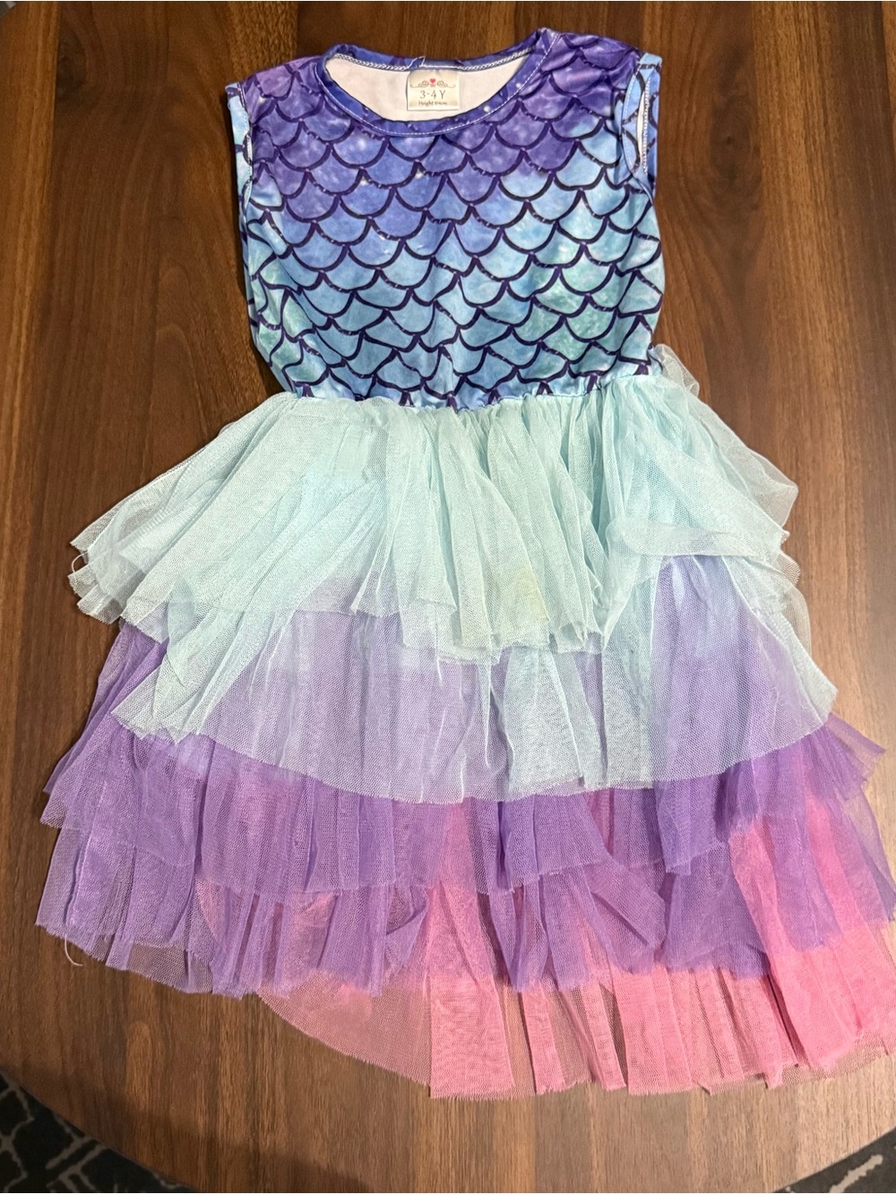 Girls mermaid dress